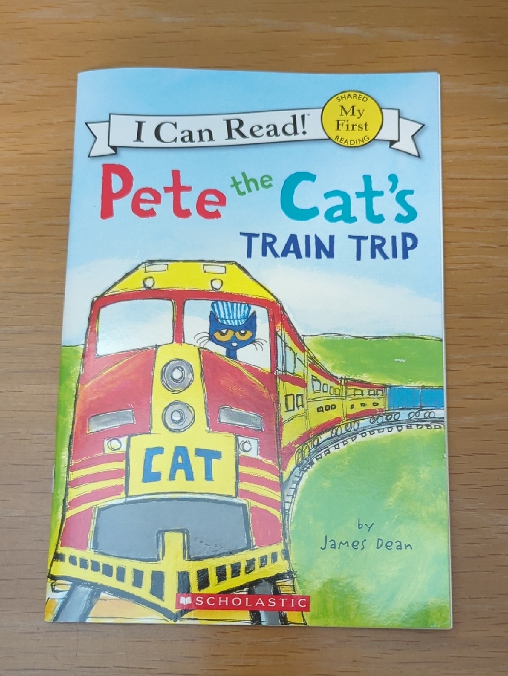 ⭐️ 5/ $25 Pete the Cat's Train Trip book